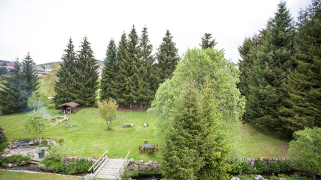 Ferienwohnung Gartenblick: Ausblick Ferienwohnung Gartenblick: Ausblick