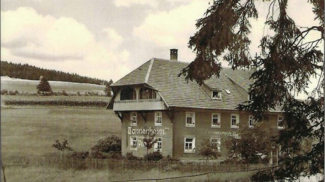Die Pension Tannenheim 1952 Die Pension Tannenheim 1952