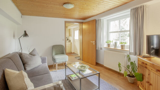 Ferienwohnung Garten: Wohnzimmer Ferienwohnung Garten: Wohnzimmer