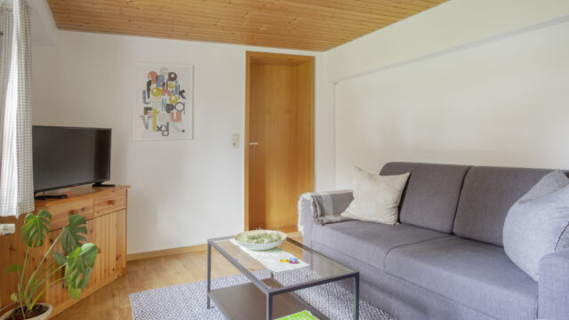 Ferienwohnung Garten: Sofa Ferienwohnung Garten: Sofa