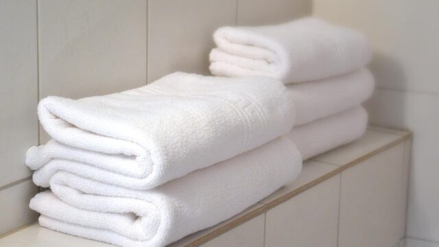 Ferienwohnung Garten: Handtuecher Ferienwohnung Garten: Handtuecher