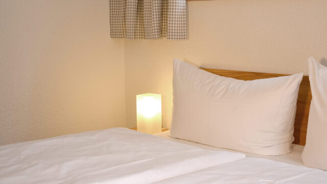 Ferienwohnung Garten: Das Bett Ferienwohnung Garten: Das Bett