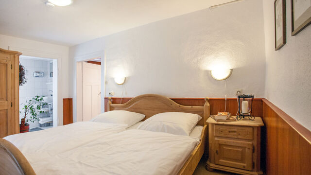 Familienzimmer Terrasse Bett (Zimmer 3)